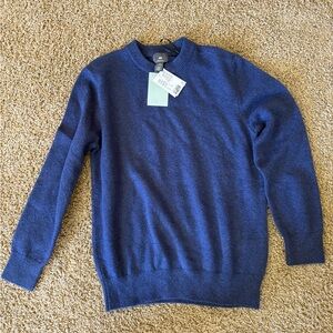 H&M Men's Deep Blue Crewneck Sweater